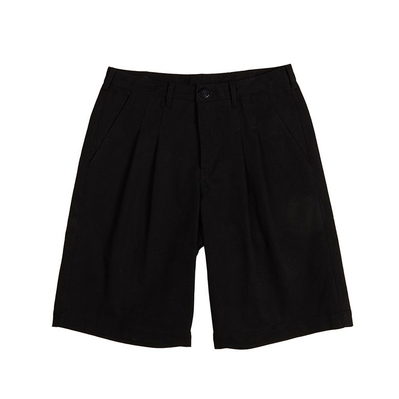 치노 블랙 하프 팬츠