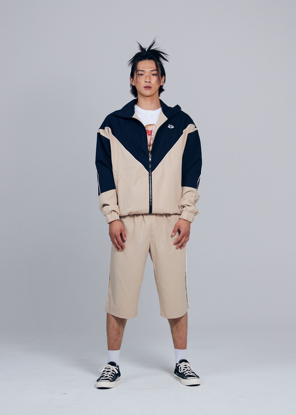 에프엠9102(FM91.02) N.6 SHORTS Beige