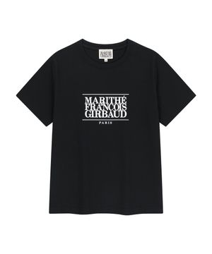 W CLASSIC LOGO TEE black