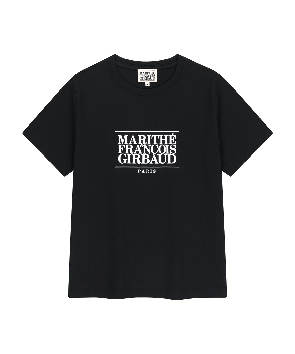 마리떼 프랑소와 저버(MARITHÉ + FRANҪOIS GIRBAUD) W CLASSIC LOGO TEE black