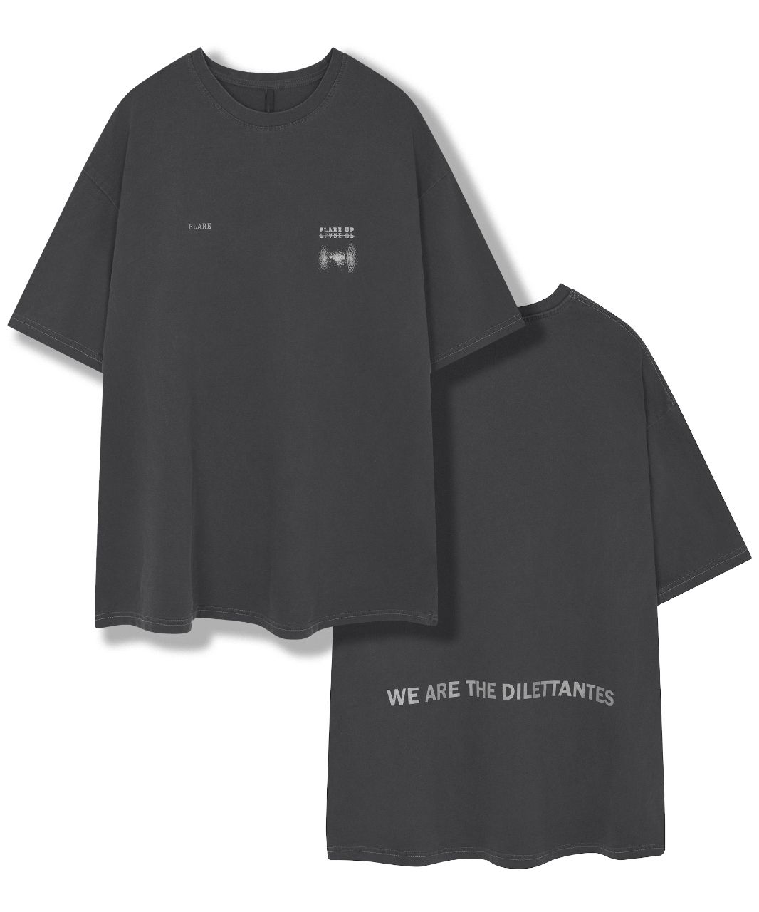 FLARE UPトップス　ブラック　musinsa ブルゾン　韓国 Never mind the XU / Chikashitsu+（ネバーマインド ザ エックス