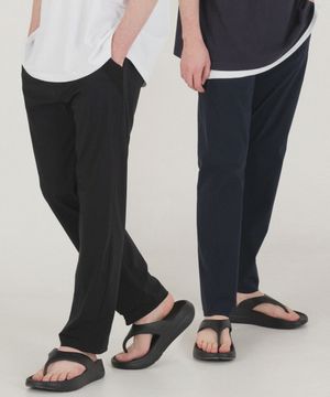 [2 PACK] 쿨 스판 일자 트레이닝 팬츠 (2color)