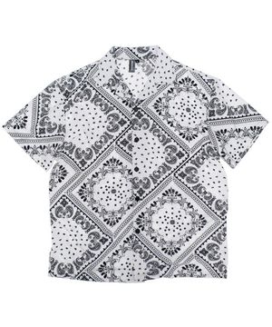 썸머셔츠 페이즐리 /화이트