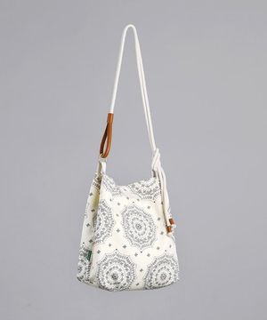 박시핏 로프 쇼퍼백 58 페이즐리 에코백- all ivory