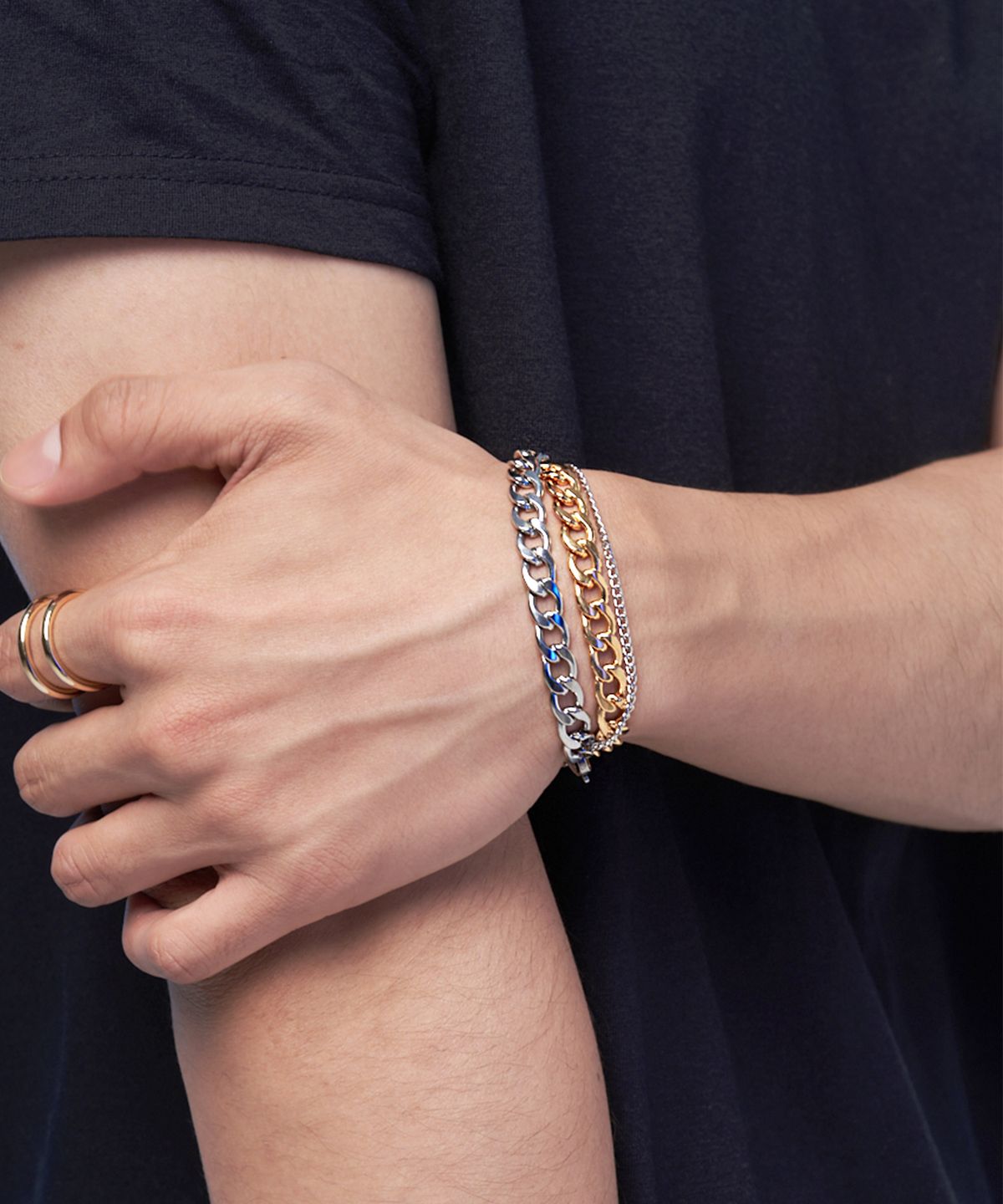 하와(HAWHA) BASIC CHAIN GOLD BRACELET - 후기 | 무신사