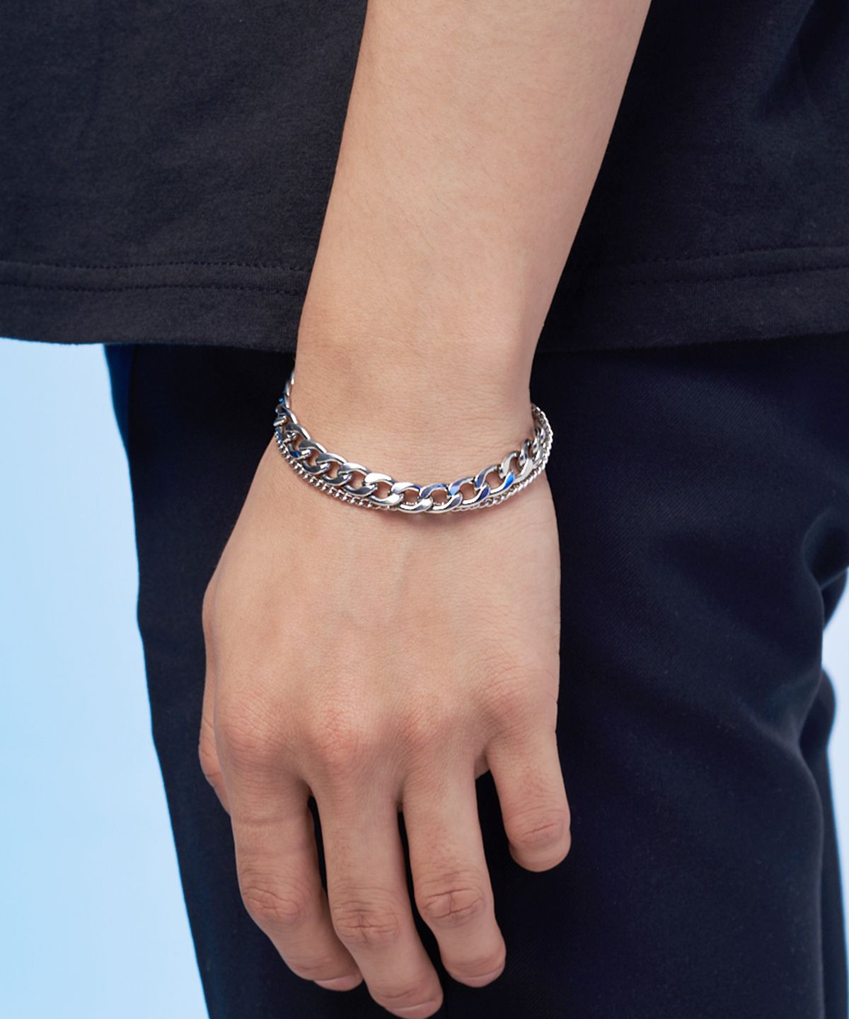 하와(HAWHA) TWOWAY LAYERED BRACELET