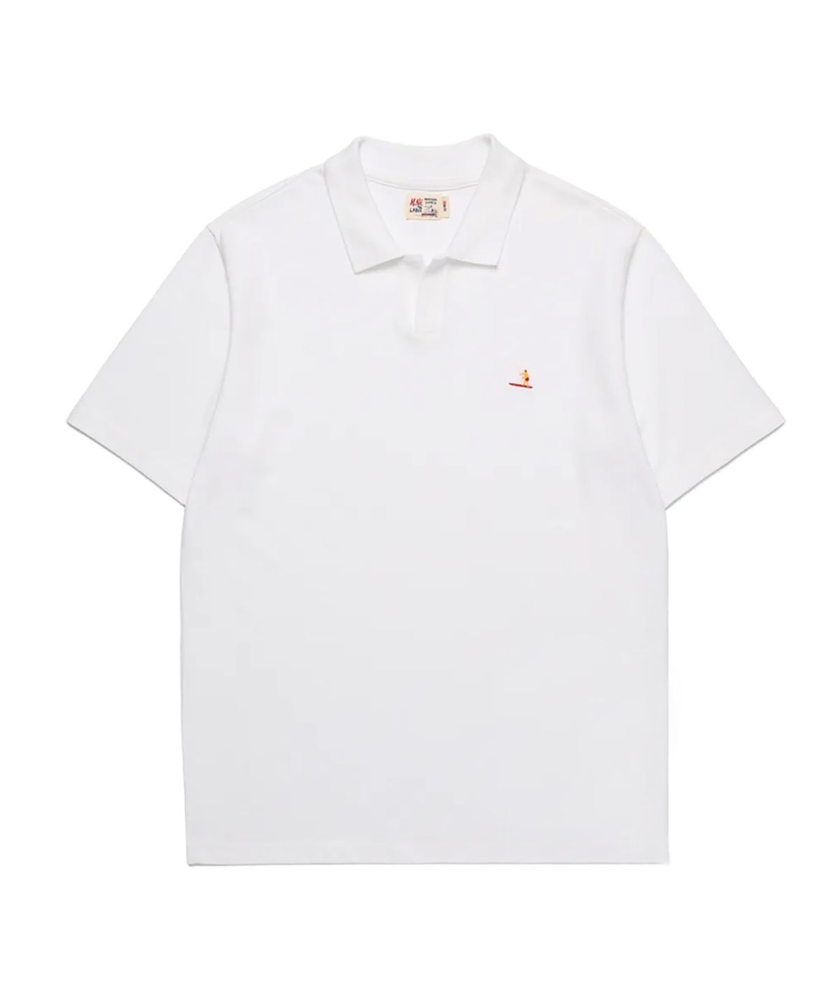 엠니(M.Nii) M.Nii x LAB12 OVER FIT PK T-Shirts / White