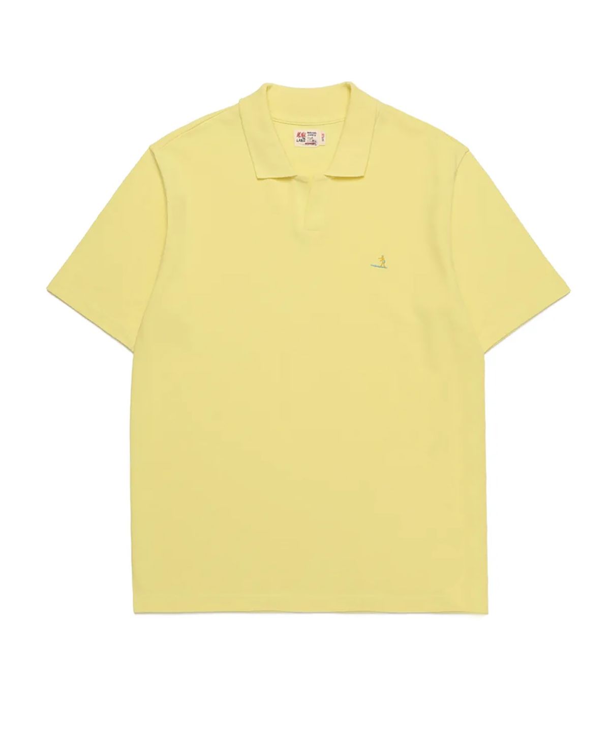 엠니(M.Nii) M.Nii x LAB12 OVER FIT PK T-Shirts / Yellow