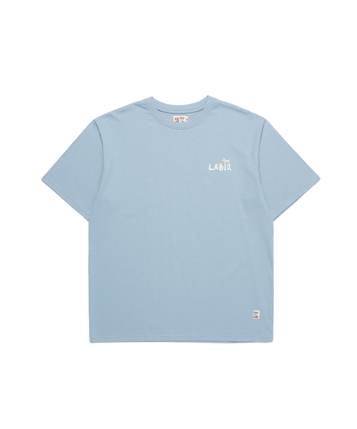 엠니(M.Nii) M.Nii x LAB12 Retro Logo T-Shirts / Sky