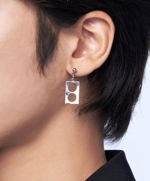 SQUARE BLOCK EARRING