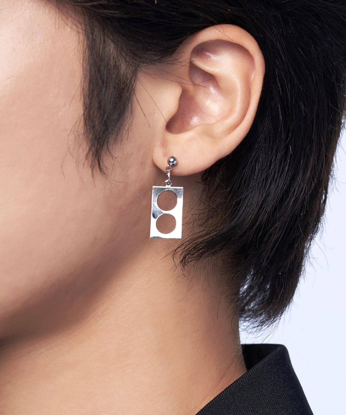 하와(HAWHA) SQUARE BLOCK EARRING