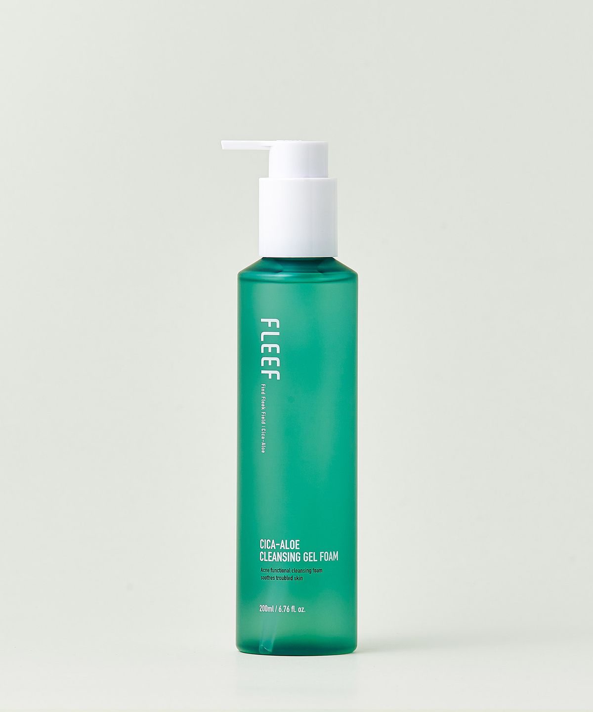 플리프(FLEEF) 시카-알로에 클렌징 젤 폼 200ml