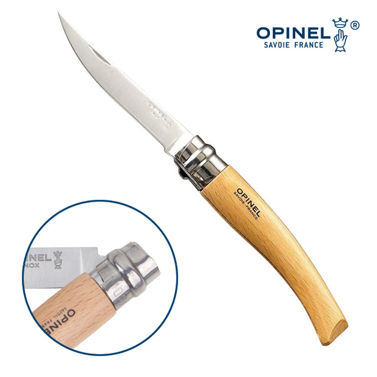 오피넬(OPINEL) 프랑스 캠핑 나이프 에필레 8번 밤나무