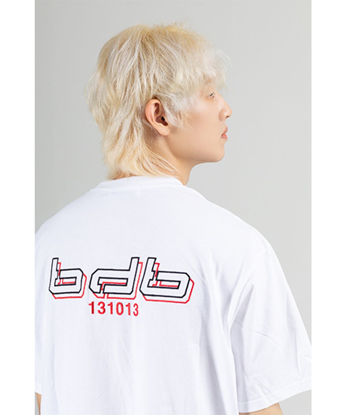 비디비(BDB) SIGNATURE LOGO TEE WHITE