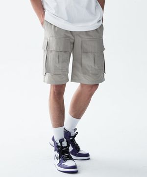 멀티 포켓 쇼츠 [GREY]