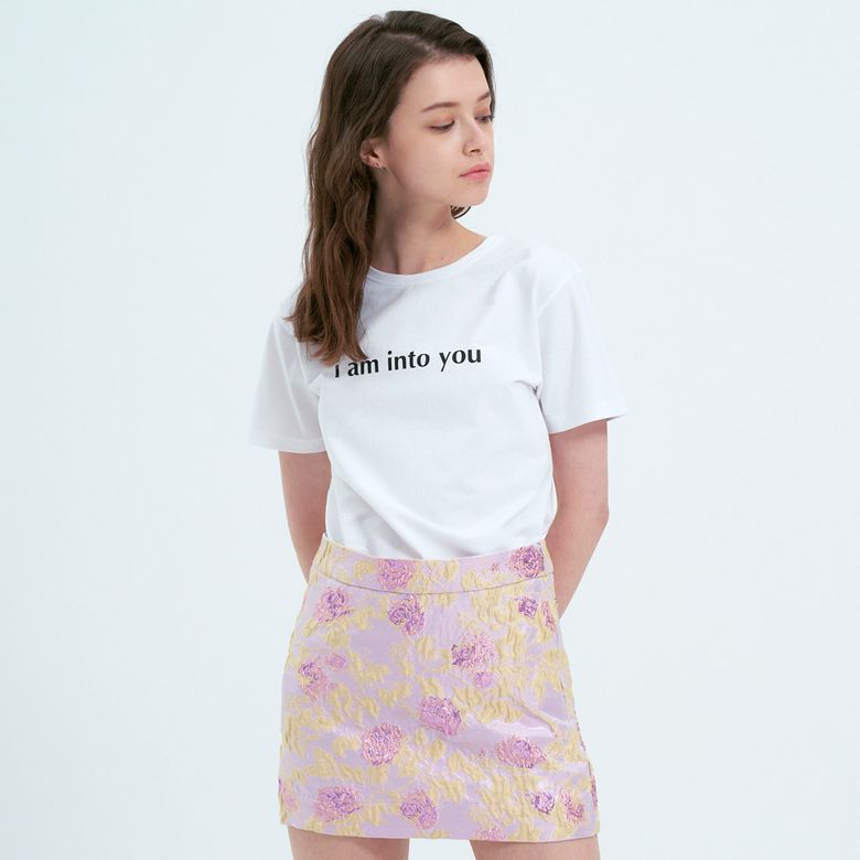 pelvic mini skirt pink rose