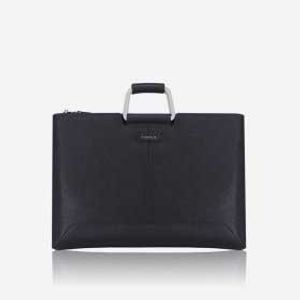 테일러 남자 가죽 서류가방 T11003 네이비 미디엄