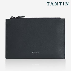 탄틴 테일러 가죽 클러치백 T61001 네이비 / 라지