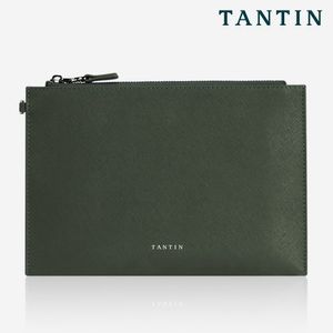 탄틴 테일러 가죽 클러치백 T61001 그린 / 라지