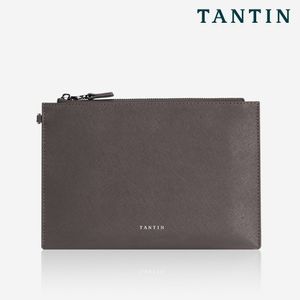탄틴 테일러 가죽 클러치백 T61001 그레이 / 미디엄