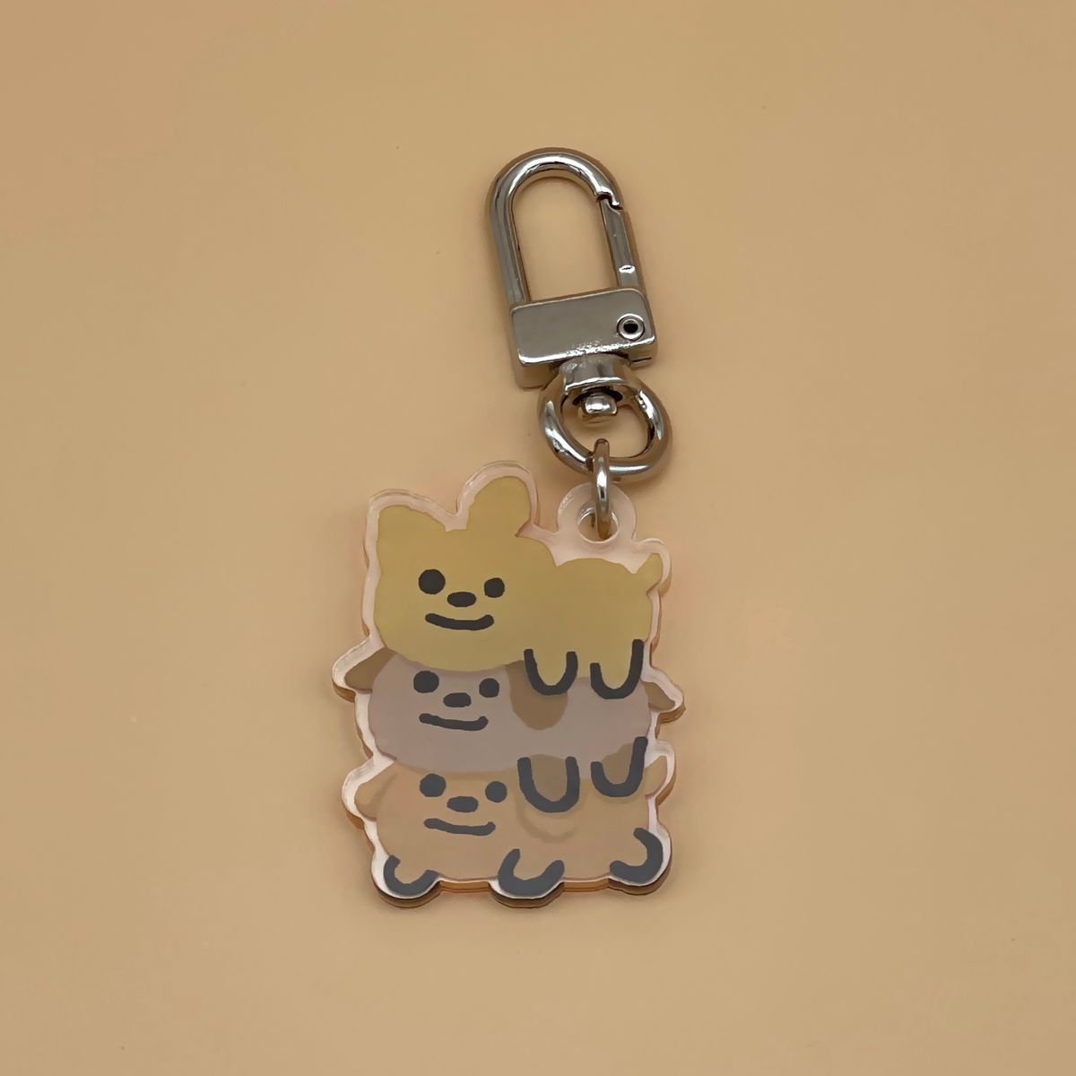 무룩이(MOORUGI) 삼단무룩이 키링