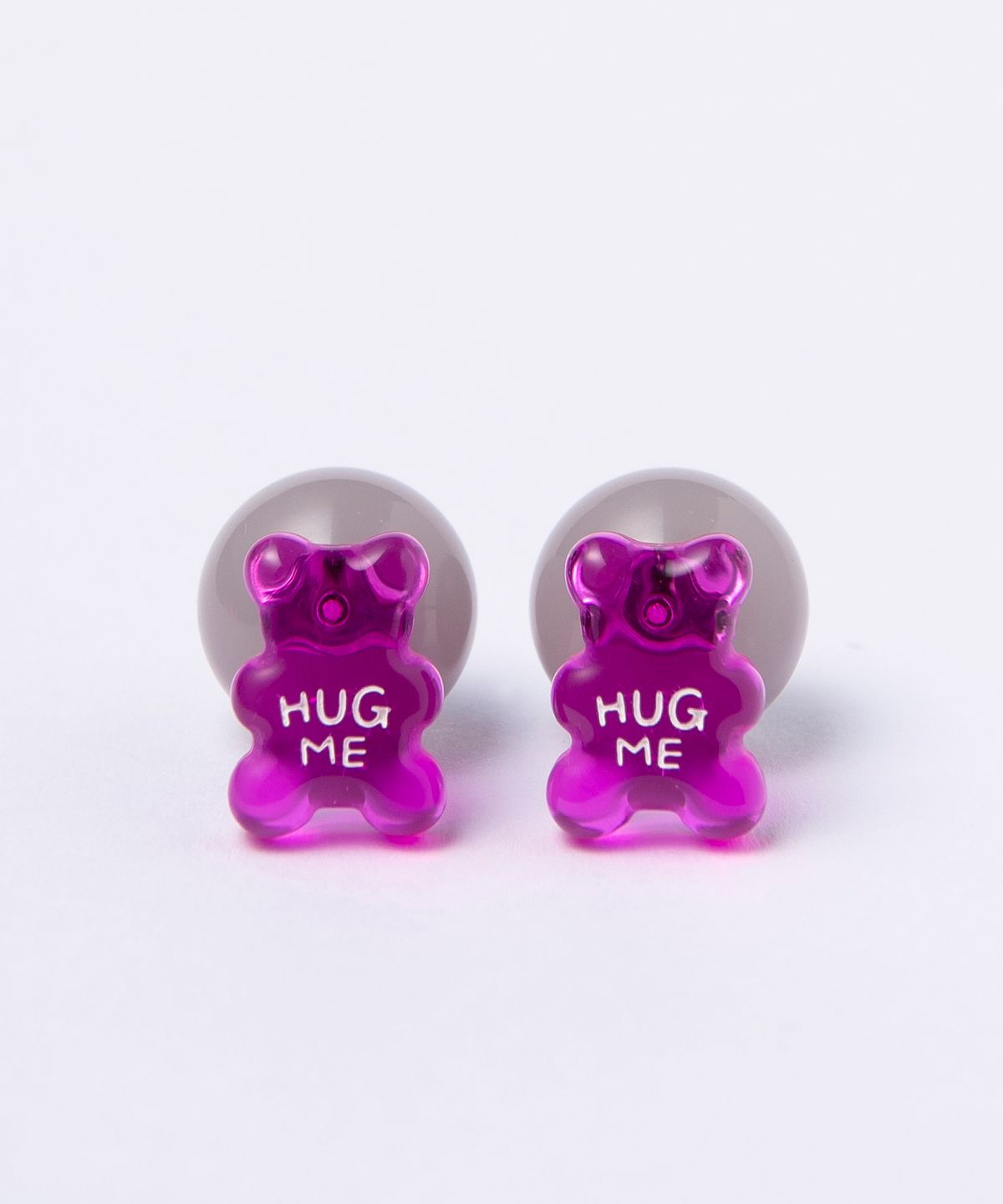 마이부(MY BOO) Tiny Cute Bear -purple
