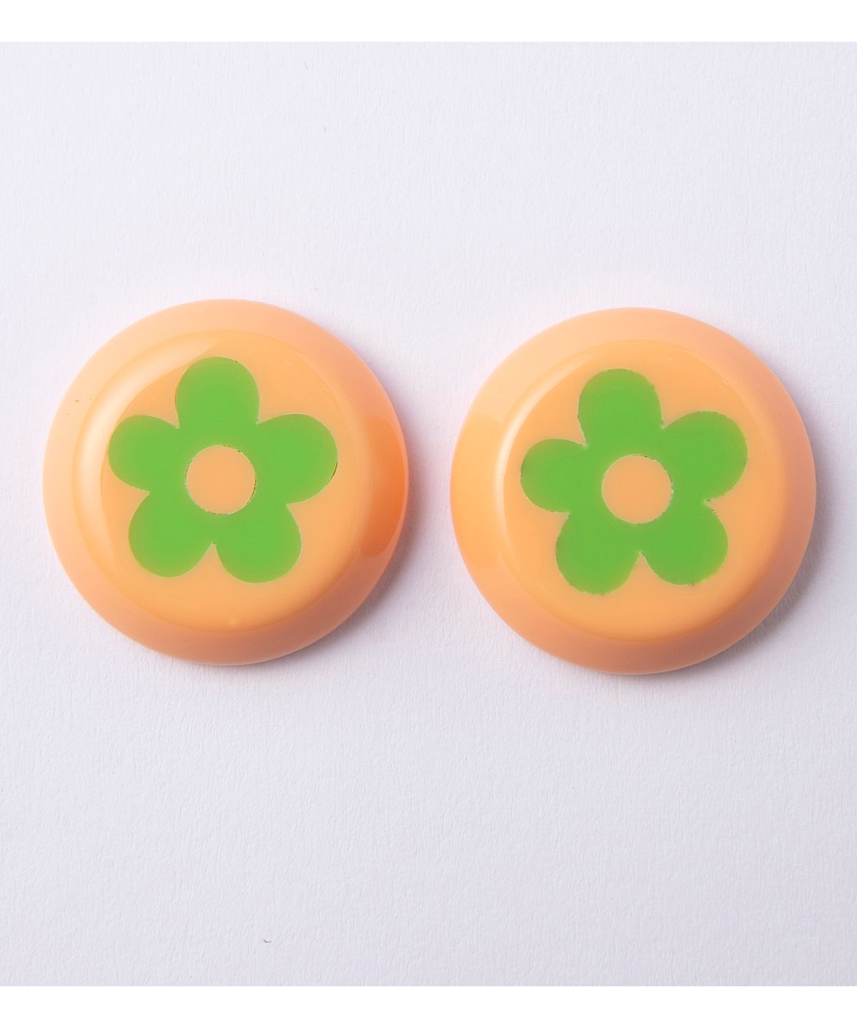 마이부(MY BOO) Flower Button - orange