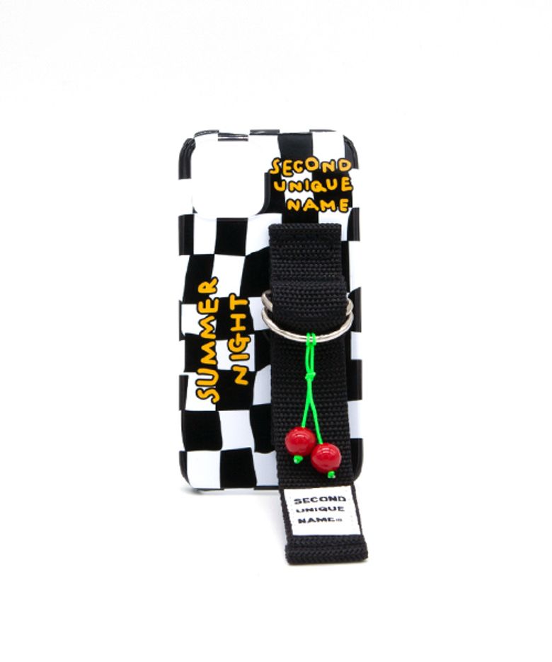 SUN CASE CHECKER BOARD BLACK