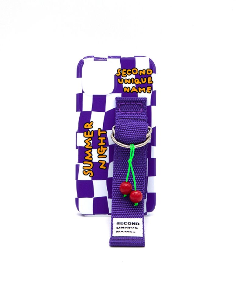 SUN CASE CHECKER BOARD PURPLE