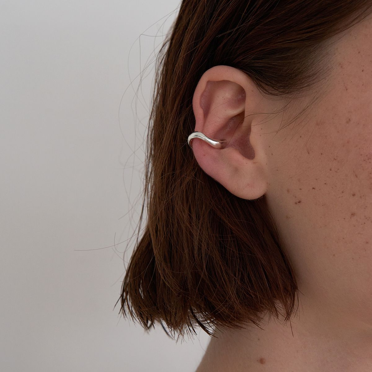 스틸 인스턴트(STILL INSTANT) Flection & Connection - E17 - Ear Cuff (Silver)