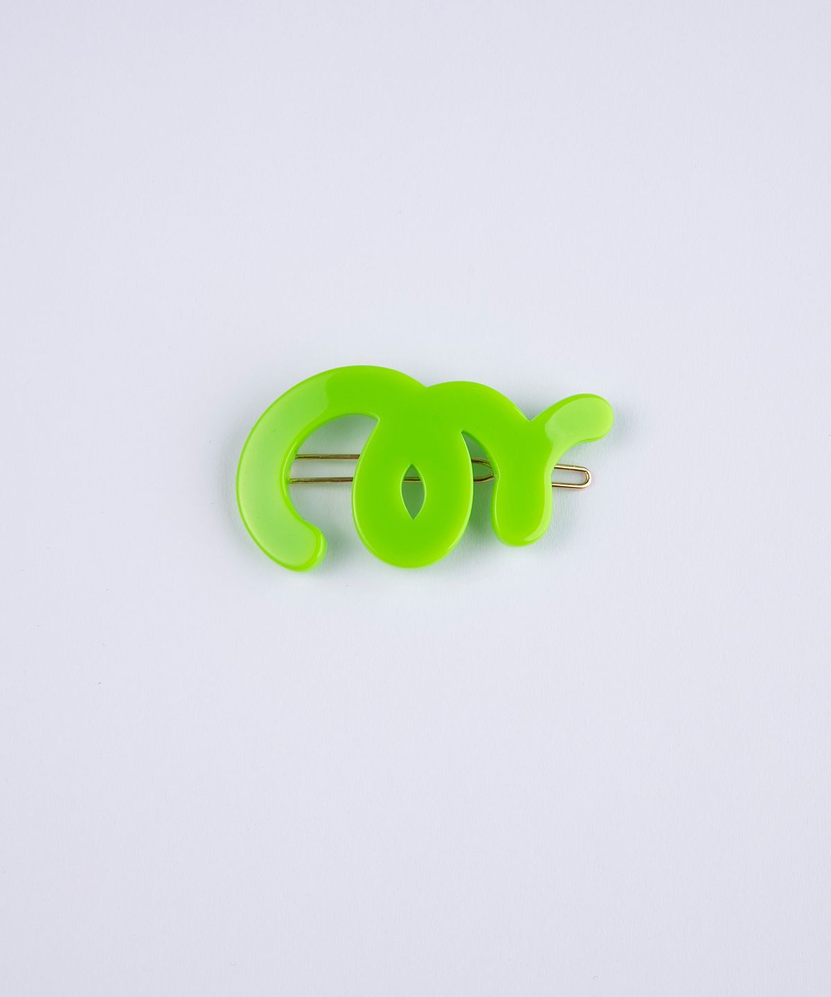 마이부(MY BOO) Spring Hairpin - green