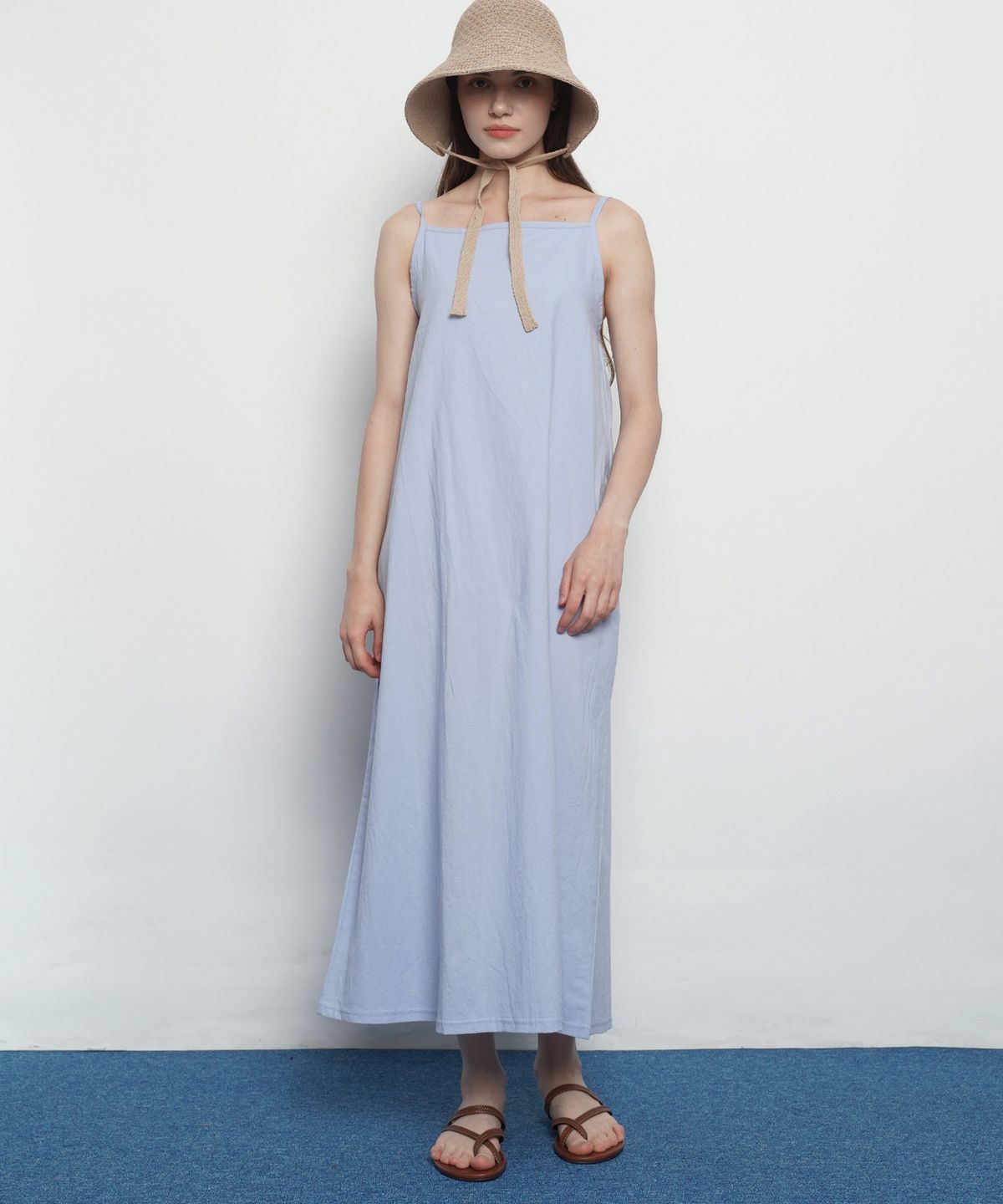 에이본(THE-ABON) W23 cotton beach onepiece sky