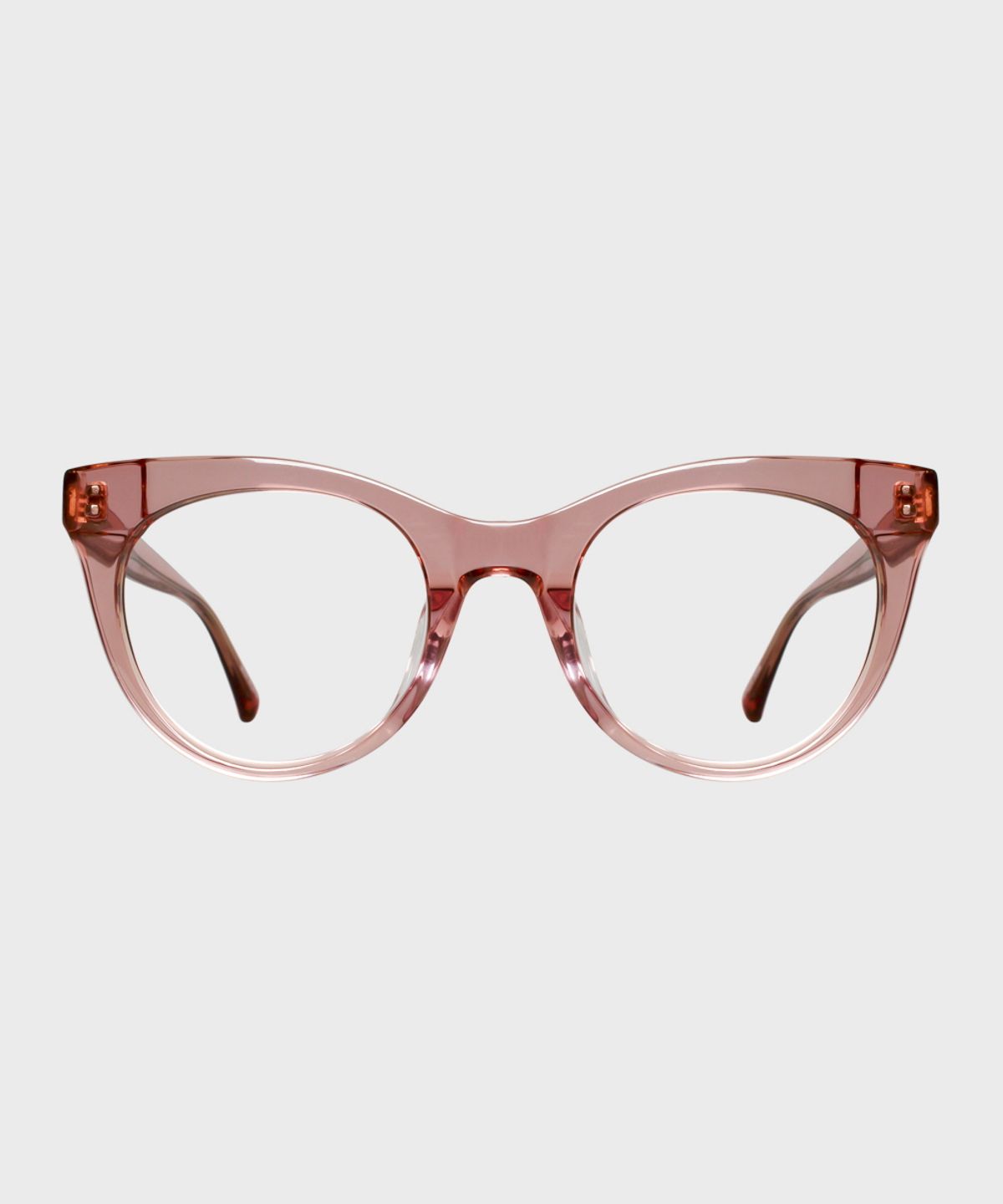 일삼사엠엠(134MM) 캣츠아이 오버형 아세테이트 투명라이트핑크 M000879