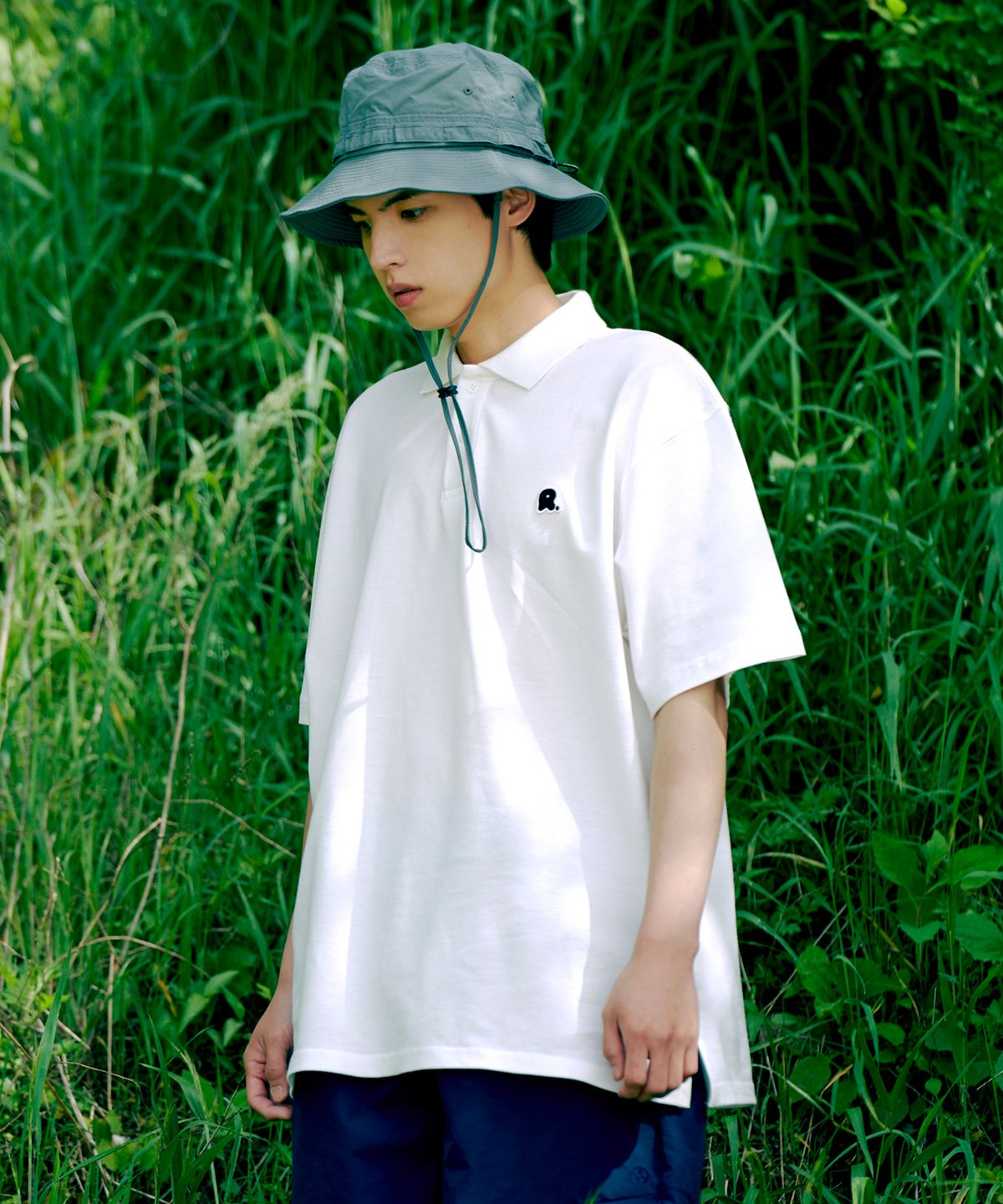 러스티치(RUSTEACH) BASIC PK TEE (WHITE)