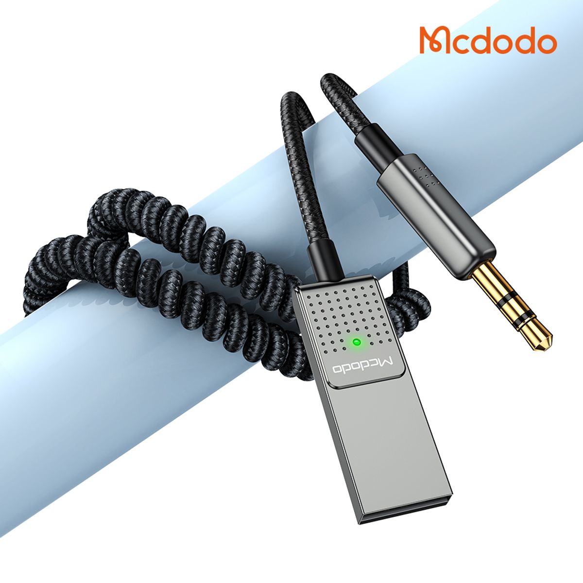맥도도(MCDODO) 차량용 블루투스5.1 핸즈프리 자동차 AUX 오디오 수신 리시버 CA-8700