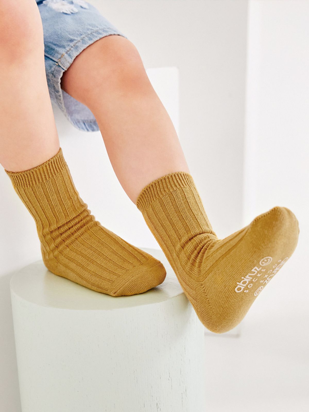 아비루즈 키즈(ABIRUZ KIDS) 아동용 삭스 KIDS A3 (MUSTARD)