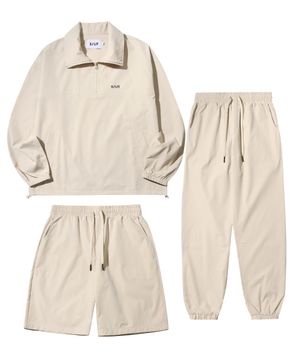 [SET] 스테디 라이트 아노락 3P 셋업 베이지