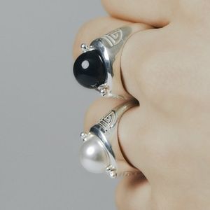 고누 놀이 반지 _ 진주 Gonu nori ring _ pearl