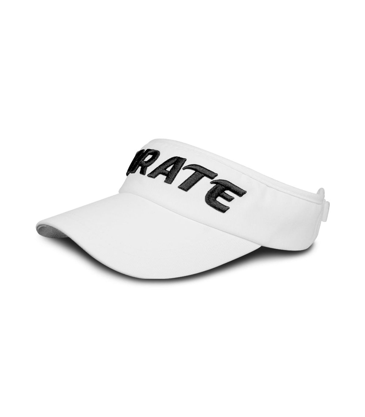 바이브레이트(VIBRATE) BLACK LINE - URBAN COLLECTION VELCRO SUN CAP (WHITE)