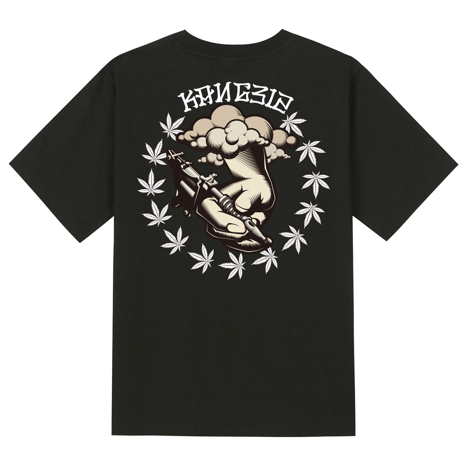 MUSINSA公式 | KAN6312 KTB0092 タトゥーマシン 半袖Tシャツ - ブラック