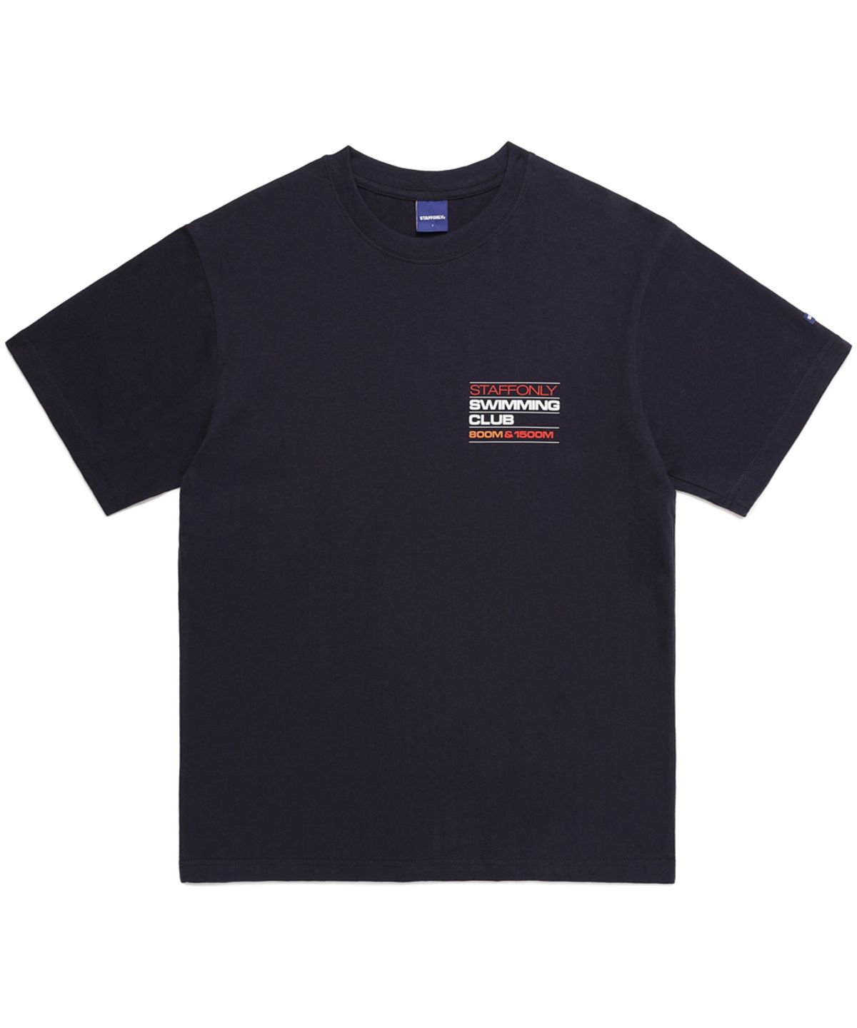 스텝온리(STAFFONLY) SWIMMING CLUB TEE (NAVY)