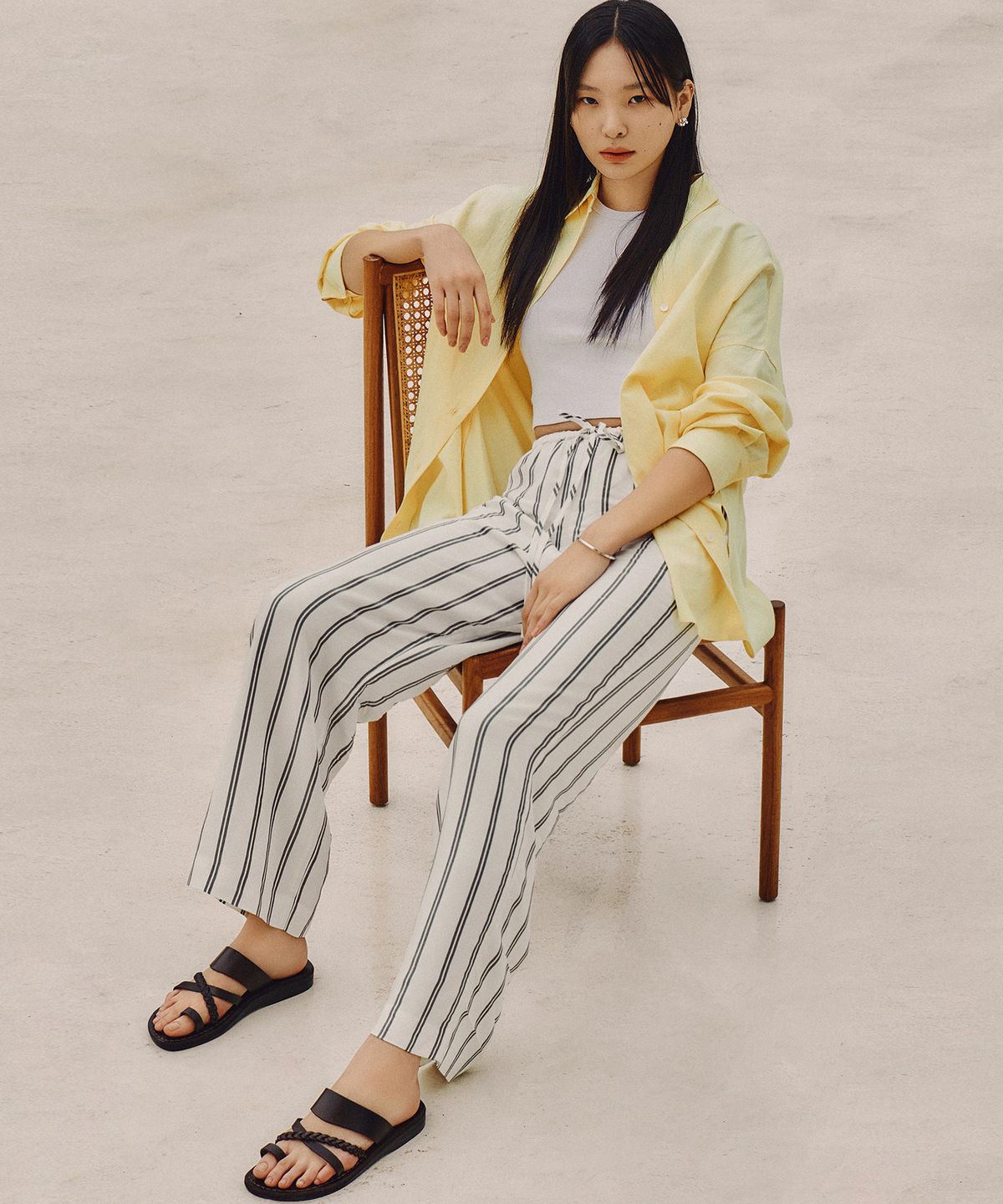 예루살렘 샌들(JERUSALEM SANDALS) 1050 REBECCA_BLACK (레베카)