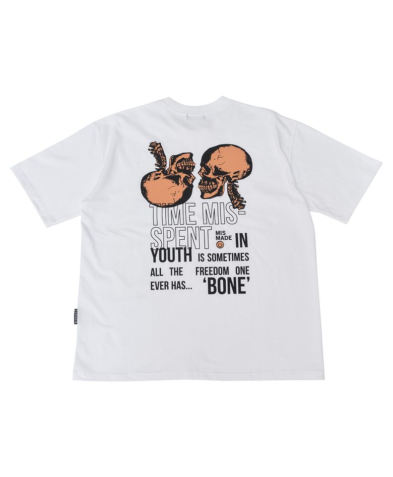 X-ray skull t-shirts (White)