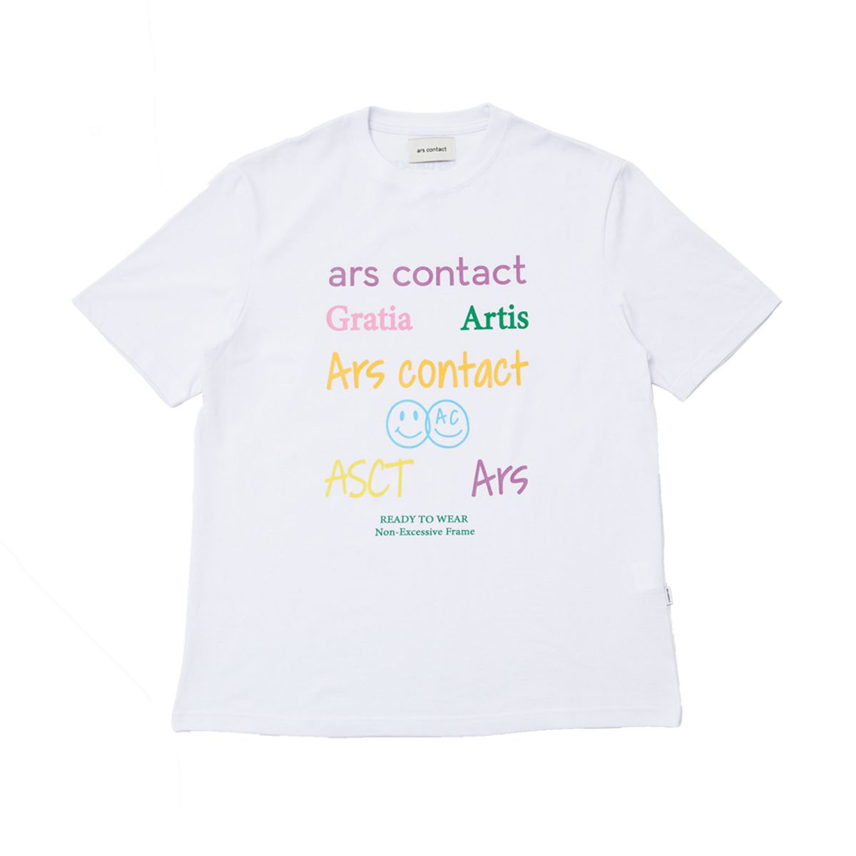 아르스 콘택트(ARSCONTACT) GA Tee.White