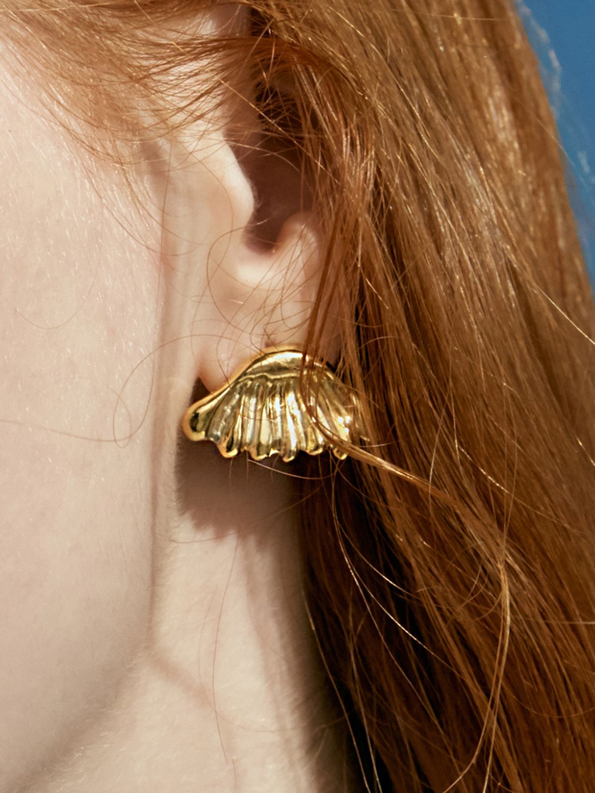 파피(POPPI) Ruffle earrings