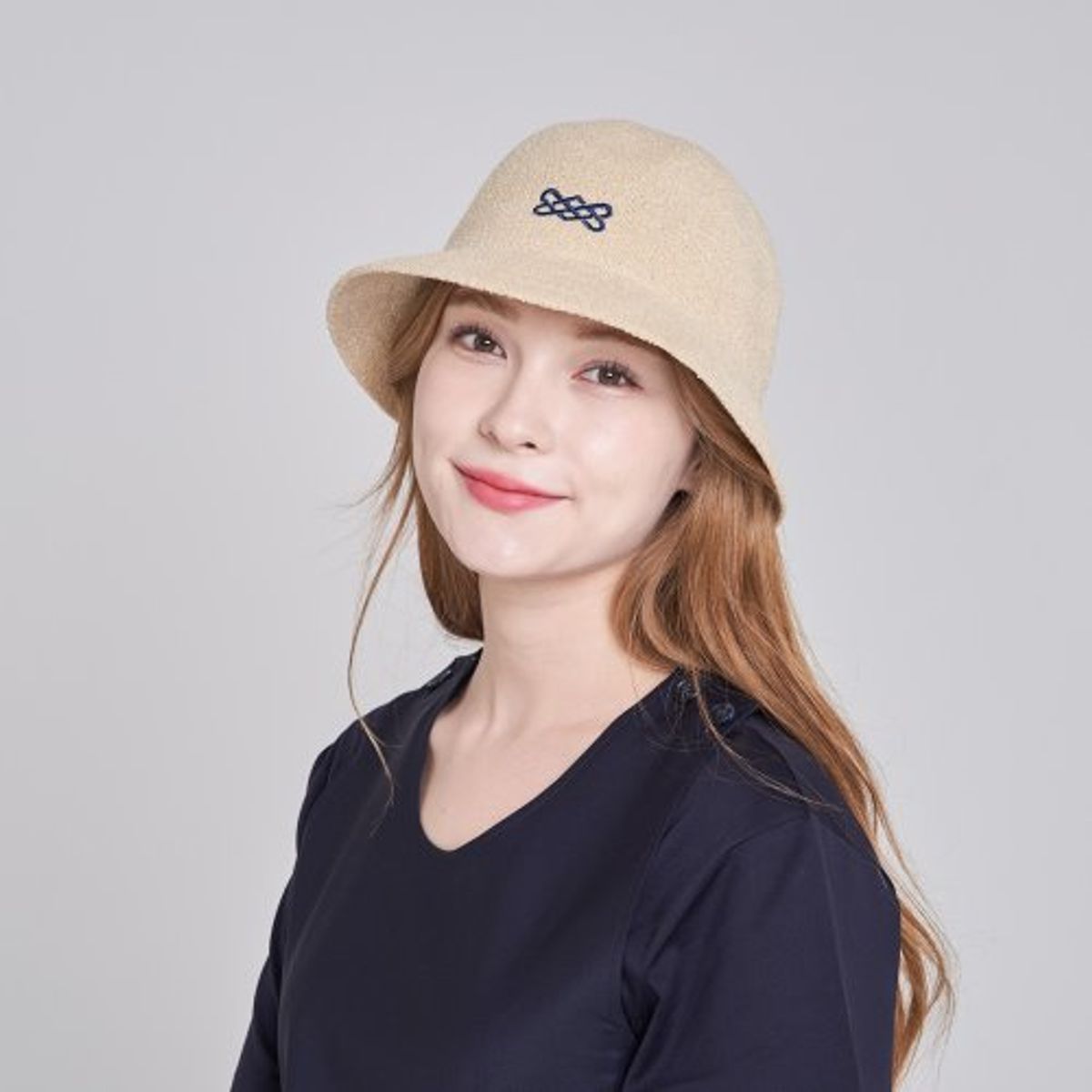 수인(SUIN) 타올 돔 버킷햇- 베이지