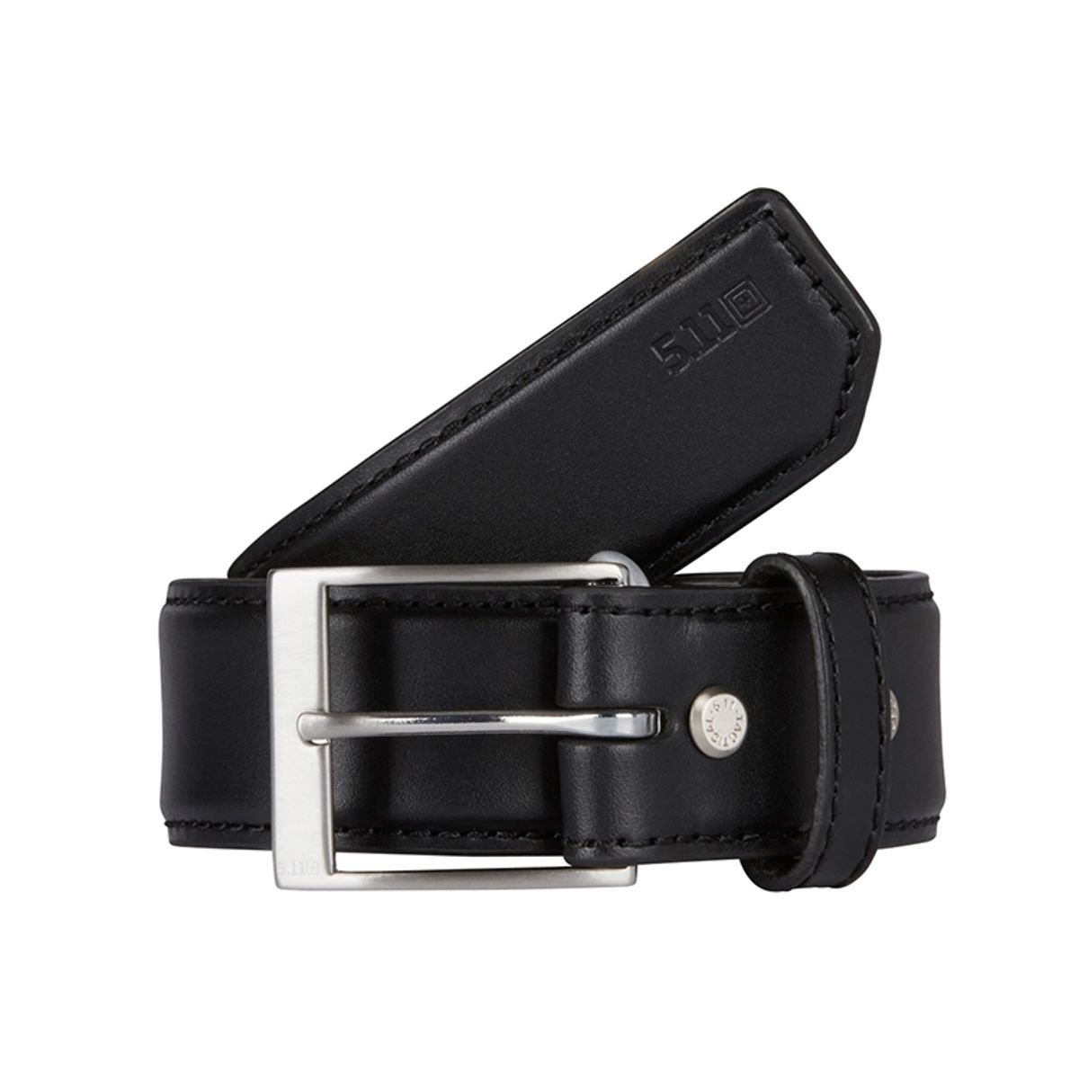 5.11택티컬(5.11 TACTICAL) 1.5인치 캐주얼 레더 벨트 (블랙)