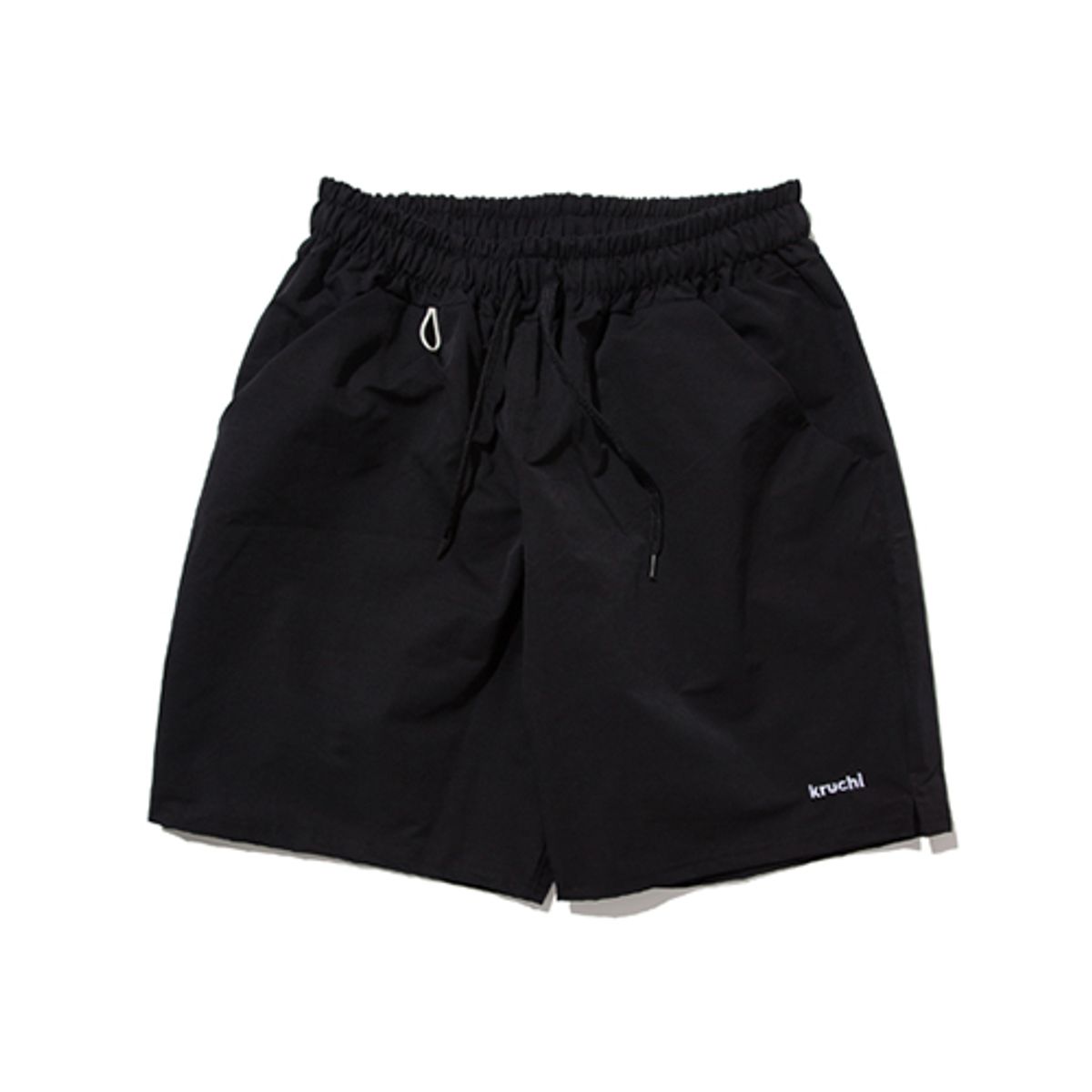 크루치(KRUCHI) NYLON SHORTS PANTS (BLACK)