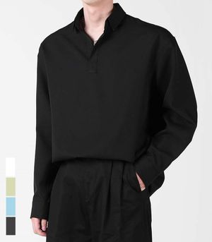 젠틀 오픈 세미 오버핏 셔츠 - 4COL