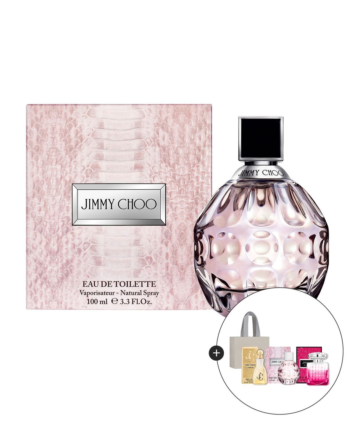 지미추 퍼퓸(JIMMY CHOO PARFUMS) 우먼 EDT 100ML(+미니어처 4.5ml 3종)